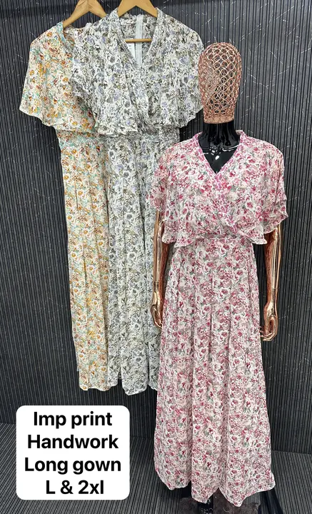 Gown uploaded by Shreeji clothing  on 4/24/2024