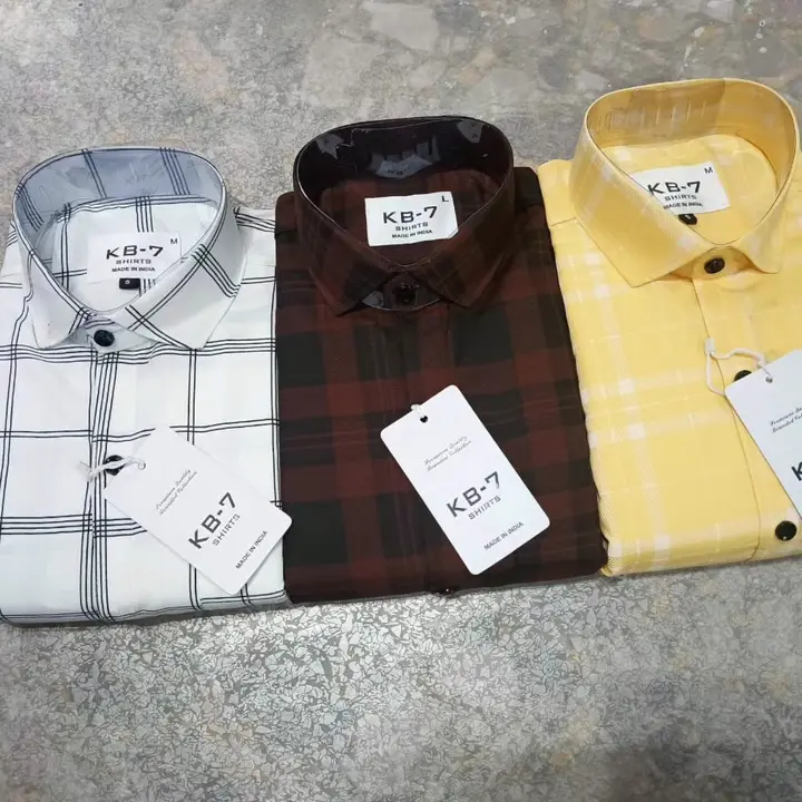 Lafar shirts( m to 2xl)  uploaded by Jai kaali garment on 4/24/2024