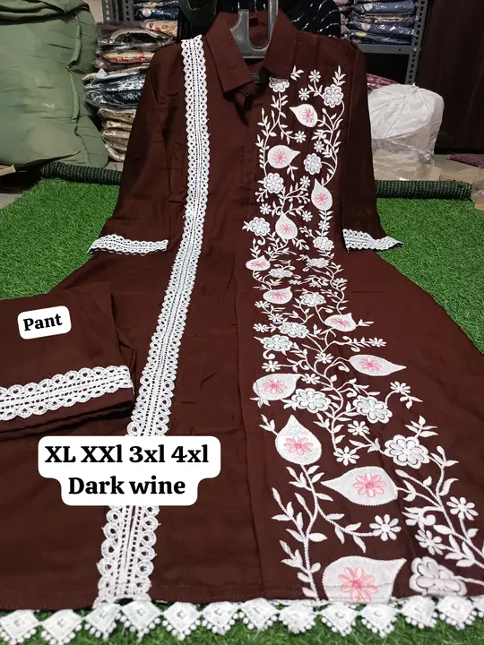 Reyon material ready to wear  uploaded by Heena fashion house on 4/24/2024