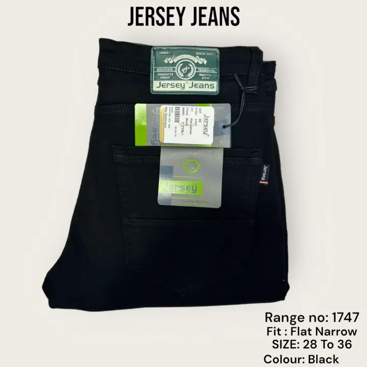 Black denim jeans  uploaded by business on 4/24/2024
