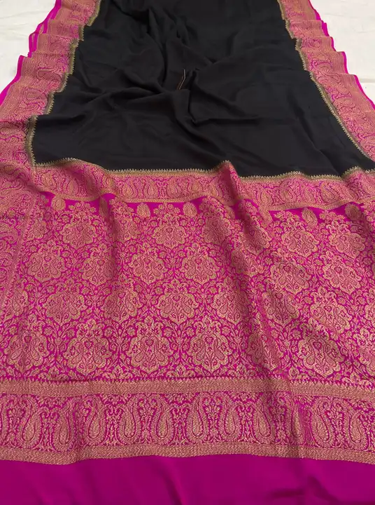 Banarasi daeyble warm silk saree uploaded by Zainab fashion on 4/24/2024