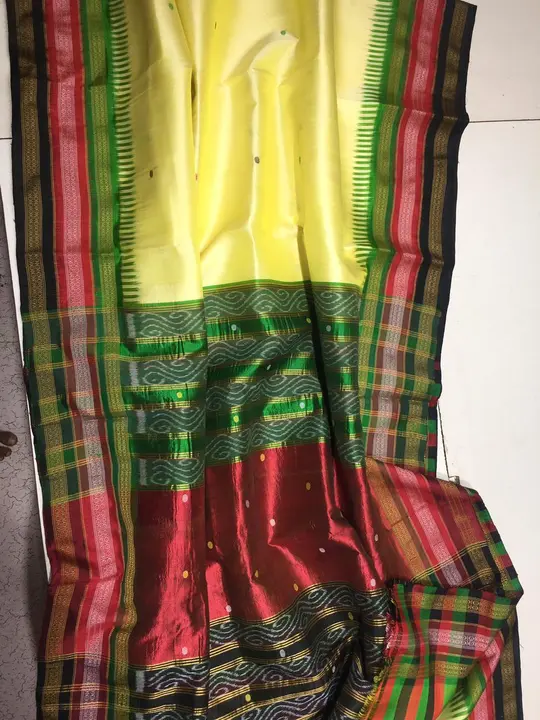 Khandua kathiphera Silk saree with blouse  uploaded by Quikcarts online services on 4/25/2024