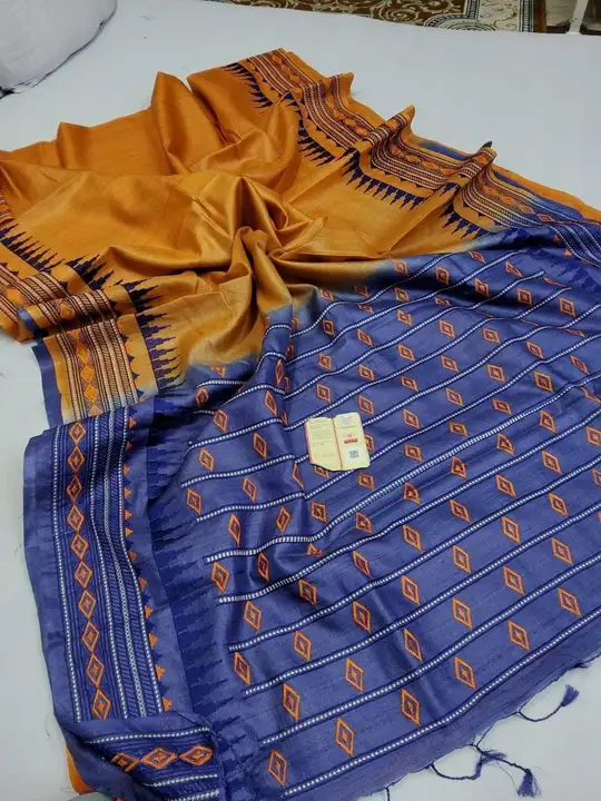 BHAGALPURI PURE DESI TUSSAR SAREE uploaded by S.N.COLLECTIONS  on 4/25/2024
