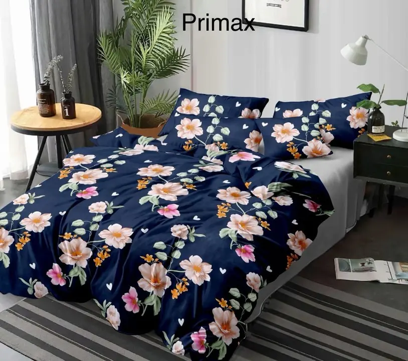 Double bedsheet 1+2 uploaded by Kanha textile agency on 4/25/2024