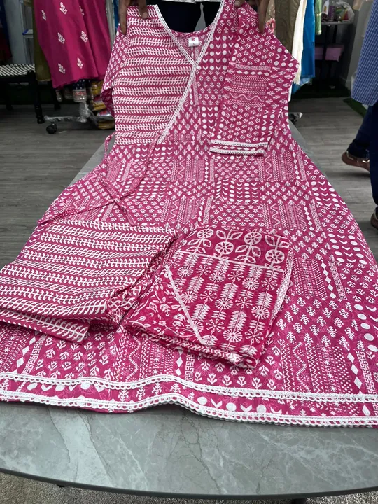 Cotton kurties uploaded by Guru kripa textiles on 4/25/2024