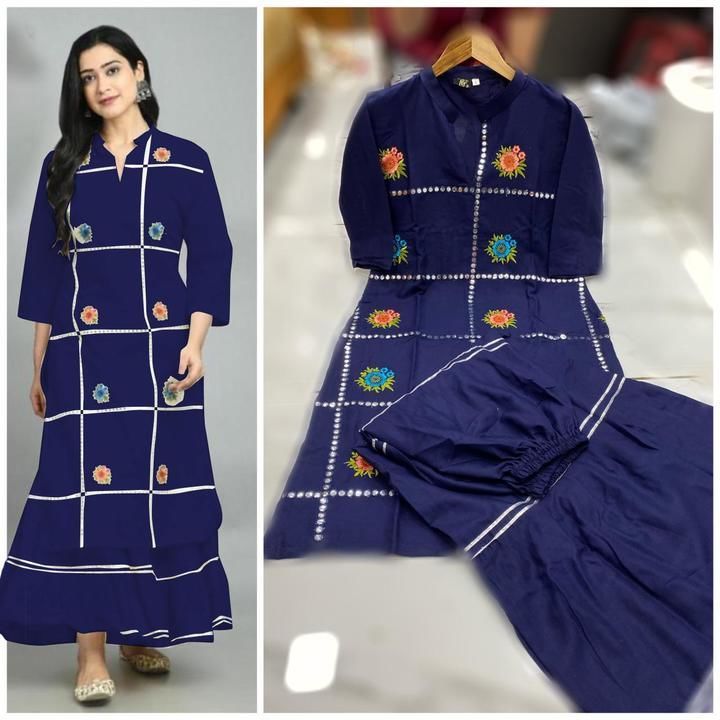 Kurti with skirt uploaded by business on 3/26/2021