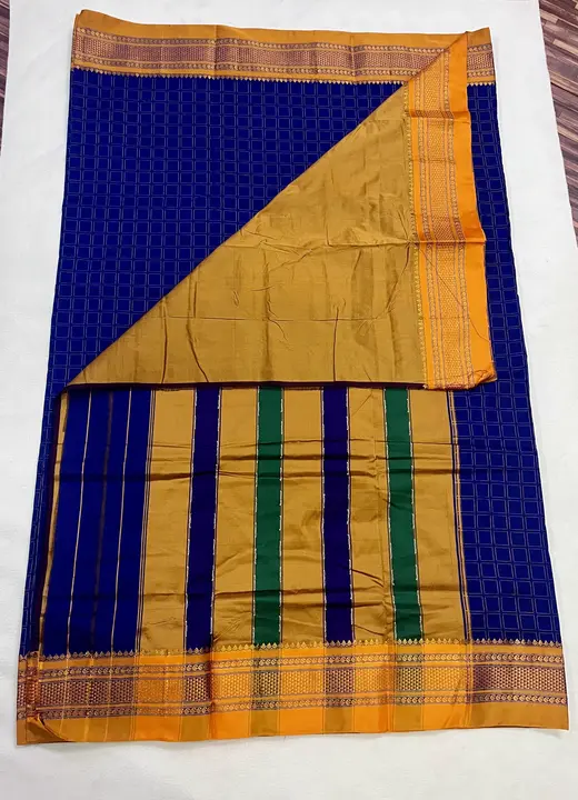 Post image Manufacturer of all types of cotton,Masaray,semi silk and pure silk ilkal sarees