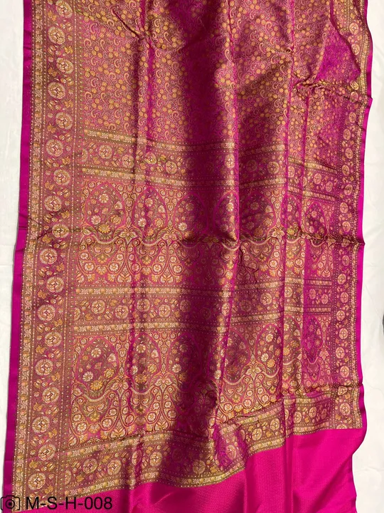 Banarasi handloom jamawar saree uploaded by business on 4/26/2024