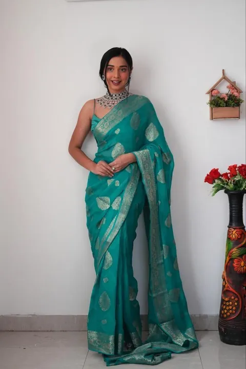 One minute ready to wear saree  uploaded by Krishana creation on 4/27/2024