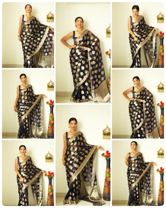 One minute ready to wear saree  uploaded by business on 4/27/2024