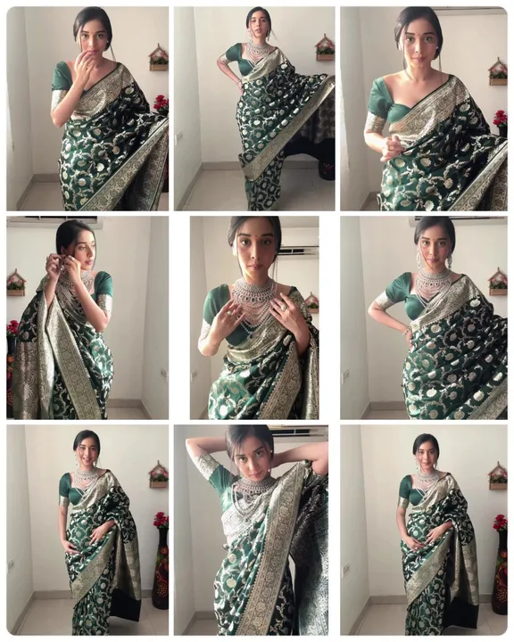 One minute ready to wear saree  uploaded by business on 4/27/2024
