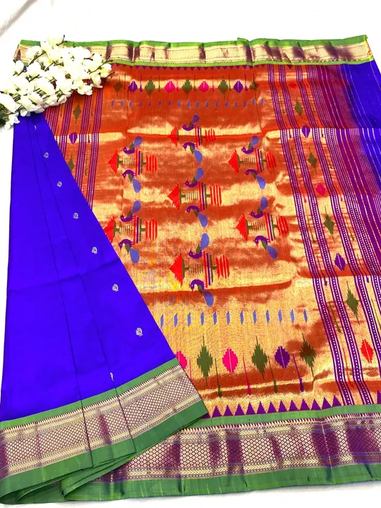 Pure silk paithani  uploaded by business on 4/27/2024