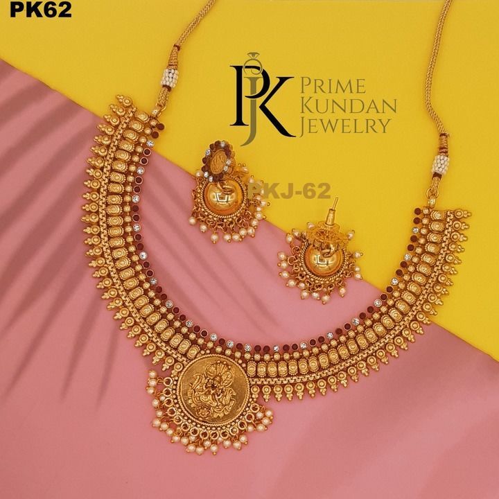 Premium quality kundan Necklace set for women  uploaded by business on 3/26/2021