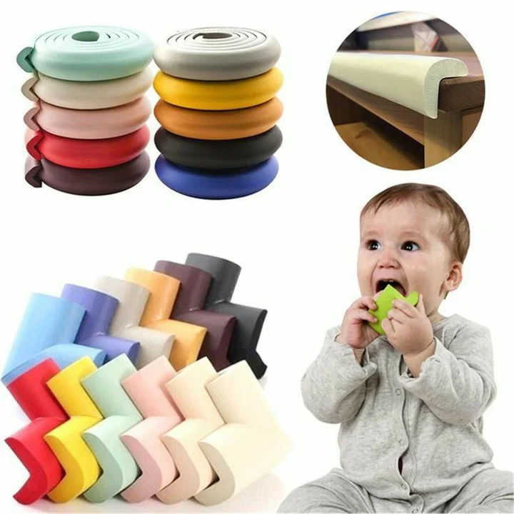 The Little Lookers Baby Proofing Edge Guard Roll| Child Safety Edge/Corner Protector| Soft Foam Bump uploaded by business on 4/27/2024