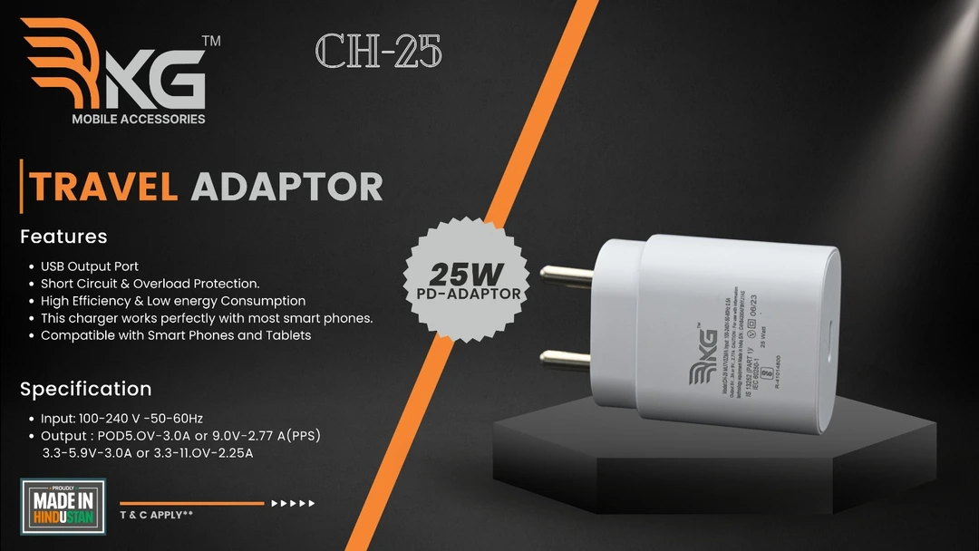 Post image Hey! Checkout my new product called
25w charger .