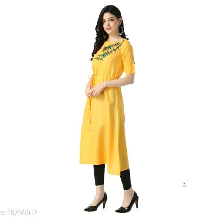 Catalog Name:*Abhisarika Pretty Kurtis*
Fabric: Rayon Slub
Combo of: Single
Sizes:
M
Dispatch: 2-3 D uploaded by business on 3/26/2021