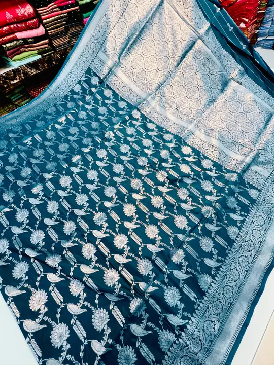 Pure silk handloom saree with Pure Jari saree🔥 uploaded by RMP CREATIVE CABINET on 4/28/2024