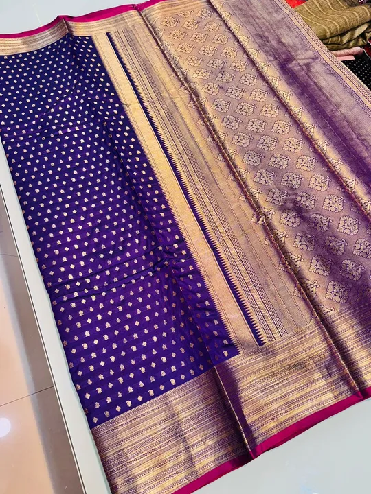 Kanchipuram Pure silk handloom saree with Pure Jari 🔥* uploaded by RMP CREATIVE CABINET on 4/28/2024