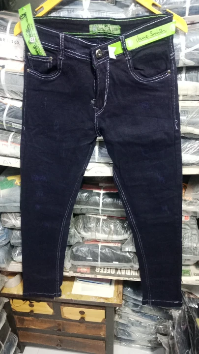 Jone Smith Flat Finish Fabric Power Lycra Scratch Jeans 👖🔥 For Men  uploaded by Jeans Pants on 4/28/2024