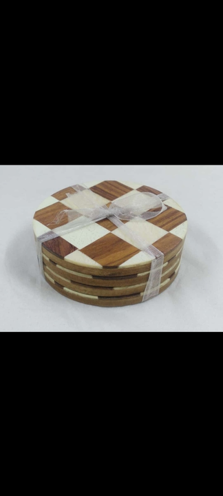 Resin Wooden Coaster  uploaded by business on 4/28/2024