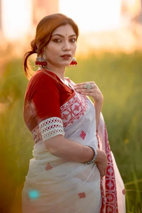 Khadi cotton saree  uploaded by Sujata saree cantre on 4/28/2024