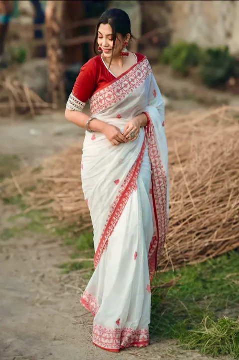 Khadi cotton saree  uploaded by business on 4/28/2024
