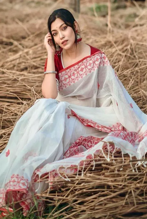 Khadi cotton saree  uploaded by Sujata saree cantre on 4/28/2024