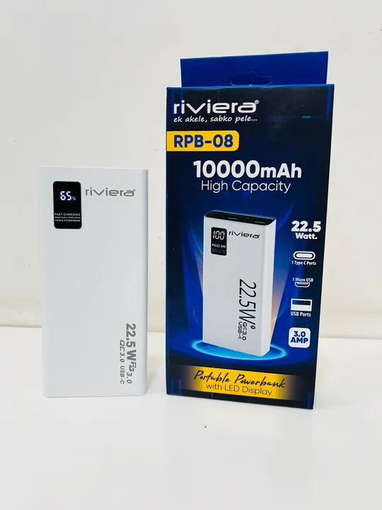10k mah  power bank available all types with 1 year warranty  uploaded by B.R. ENTERPRISES  on 4/28/2024