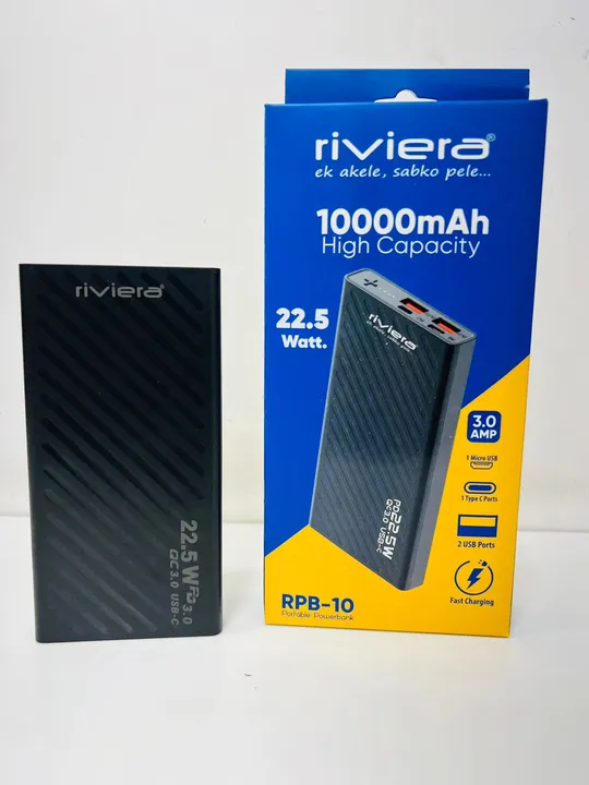 10k mah  power bank available all types with 1 year warranty  uploaded by B.R. ENTERPRISES  on 4/28/2024