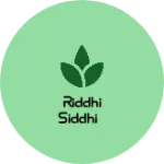 Business logo of Riddhi Siddhi