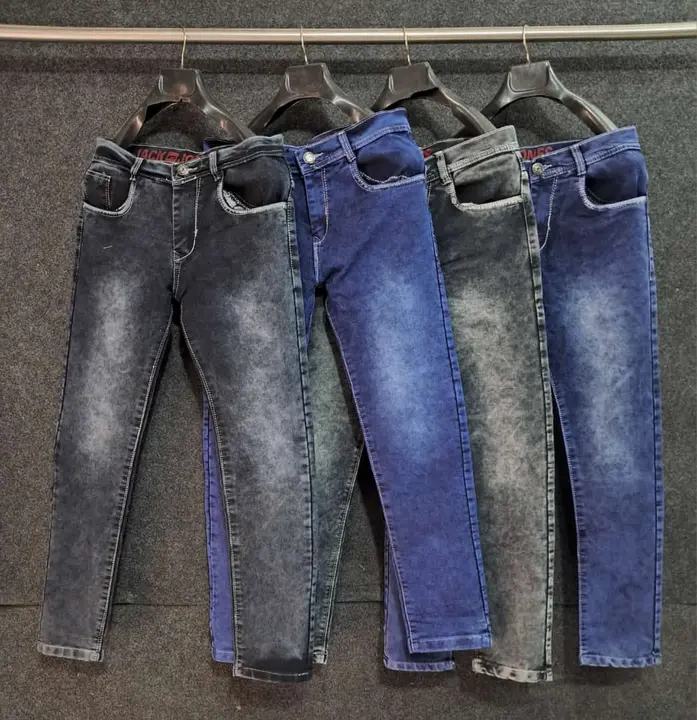 Narrow pattern jeans  uploaded by kanishk fashions on 4/30/2024