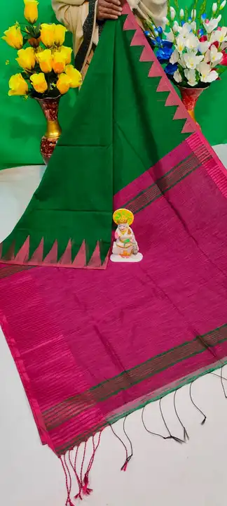 Salap Khadi Silk Temple Sharee uploaded by business on 5/1/2024
