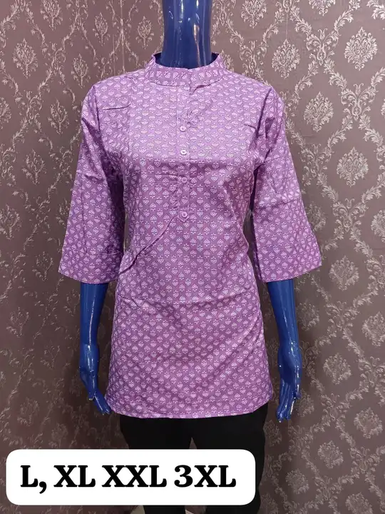 Premium Pure Cotton Printed Tunic  uploaded by Vihu fashion on 5/1/2024