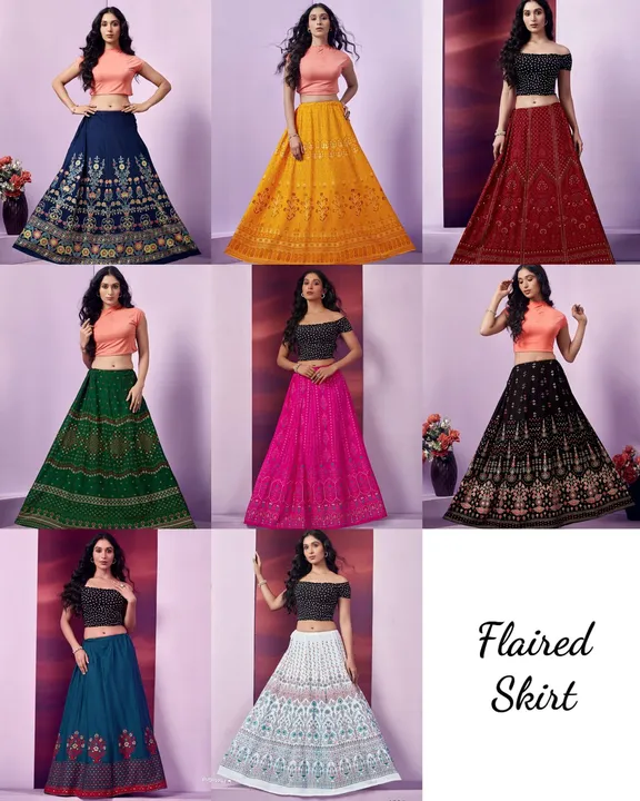 Anarkali skirts uploaded by business on 5/1/2024