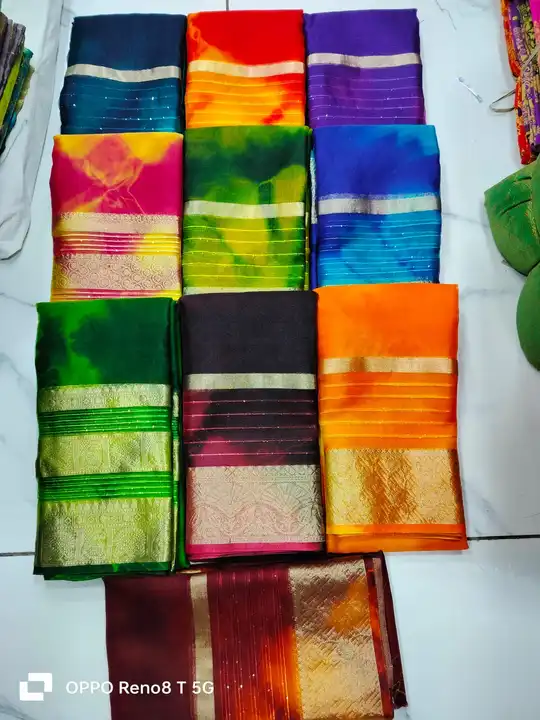 Organza saree  uploaded by business on 5/1/2024