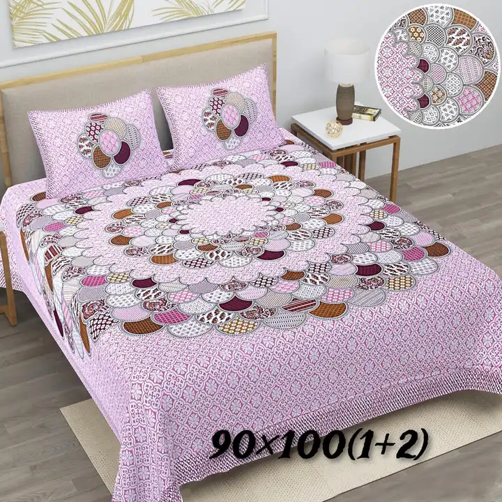 Double bed bedsheet  uploaded by The print house  on 5/1/2024