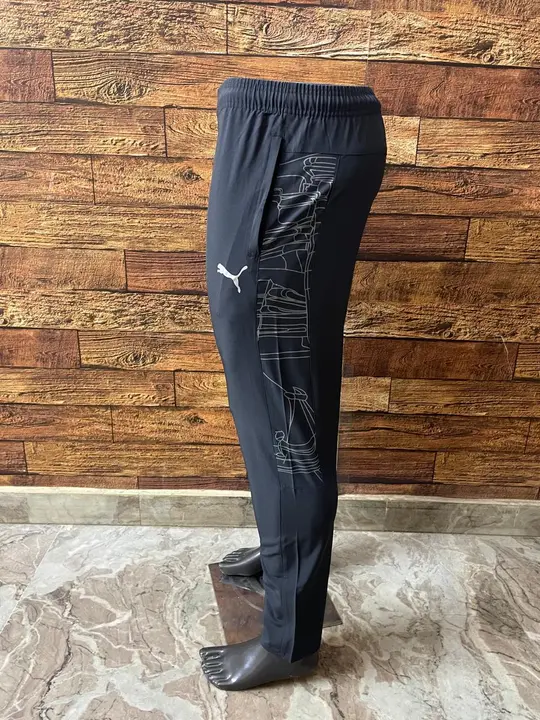 *Mens # Track Pants*
*Brand # P u m a*
*Style # Ns Lycra With Both Side Panels Screen Print*

Fabric uploaded by business on 5/1/2024