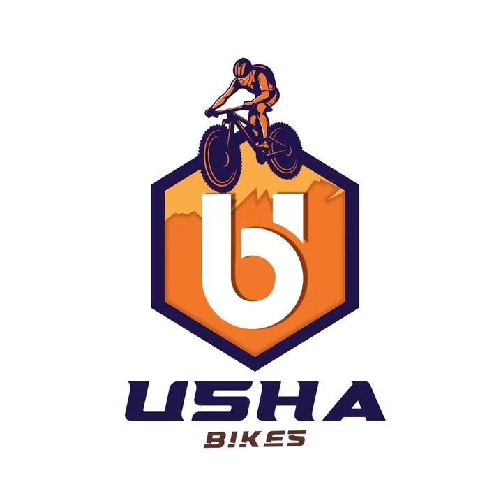 Visiting card store images of Usha Bikes