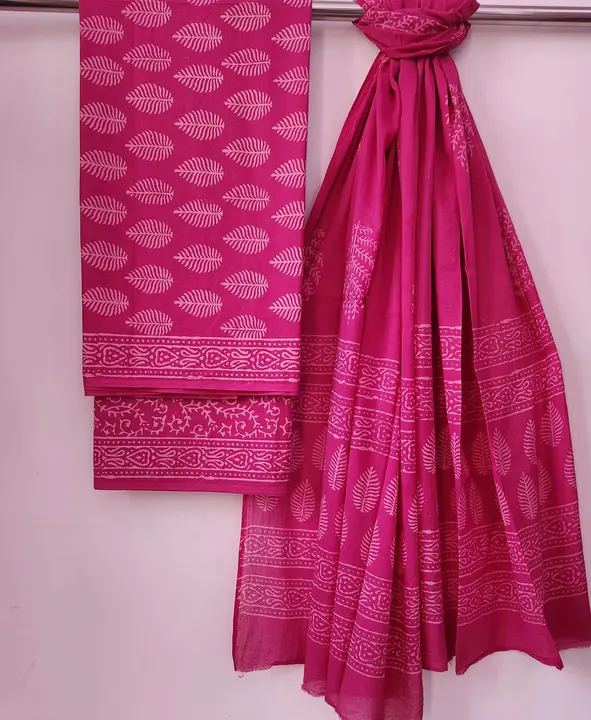 Cotton suit's with cotton dupatta  uploaded by business on 5/3/2024