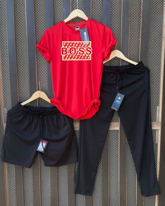 3pcs combo t-shirt shorts lower uploaded by business on 5/3/2024