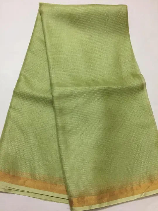 Kota Doria silk saree  uploaded by Weavers gallery on 5/3/2024