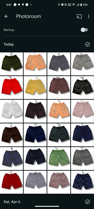 100% cotton Bermuda shorts for men uploaded by business on 5/3/2024