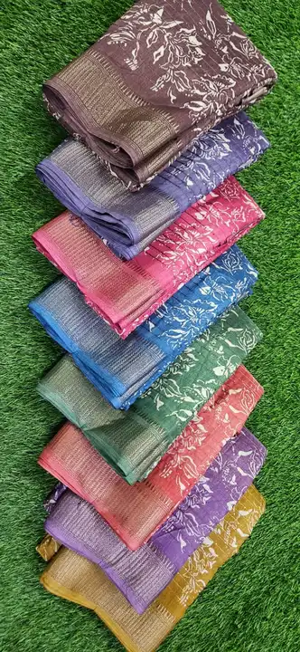 #fancy trading saree uploaded by Nandi silks on 5/3/2024