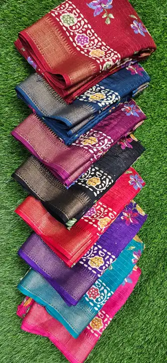 #fancy trading saree uploaded by Nandi silks on 5/3/2024