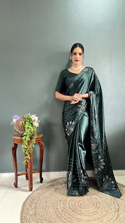 Heavy designer party wear saree uploaded by Maa Creation. on 5/3/2024