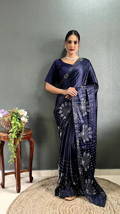 Heavy designer party wear saree uploaded by Maa Creation. on 5/3/2024