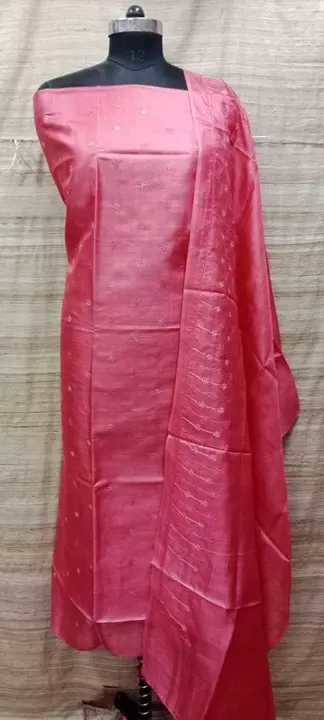 Semi modal silk dress material  uploaded by business on 5/3/2024