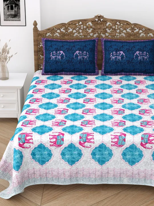 Cotton Double bedsheets  uploaded by business on 5/4/2024