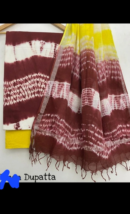 Post image Attractive Collection's 🌾

🥻Cotton slub suit piece with sibori dye..

Length 

Top
Bottom 
Dupatta 

👉🏻2.5 meter each

Price:₹900rs Only shipping free all over India delivered 

Me contact&amp;whtspp no 6203515218

BULK ORDER DISCOUNT SINGLES PIECE NO ANY DISCOUNT 

✨️✨️✨️



🔚🔚🔚🔚