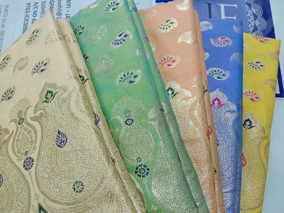 Meenakari banarasi silk uploaded by Jalan fashion saree menufecturer on 5/4/2024